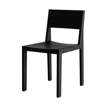 016 Maasto Dining Chair stol - Svartbeiset furu - Vaarnii