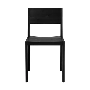 016 Maasto Dining Chair stol - Svartbeiset furu - Vaarnii