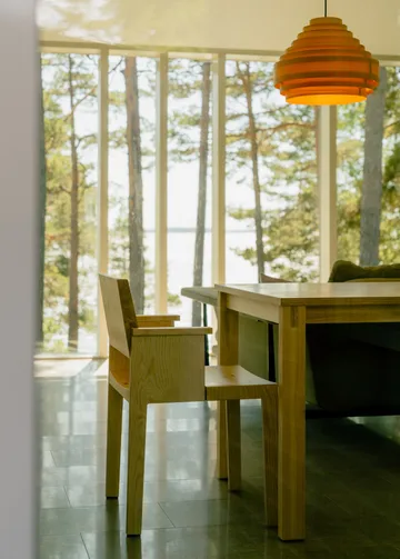 016 Maasto Table bord - Matt oljevokset furu, 200x90x75 cm - Vaarnii