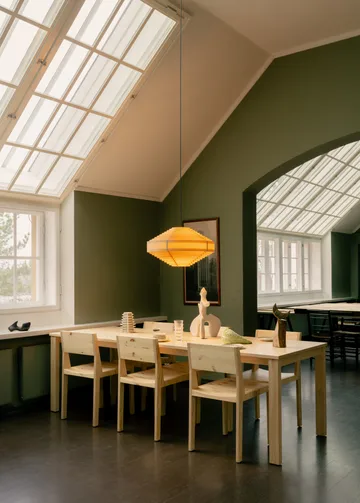 016 Maasto Table bord - Matt oljevokset furu, 245x90 cm - Vaarnii