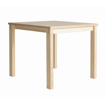 016 Maasto Table bord - Matt oljevokset furu, 90x90x75 cm - Vaarnii