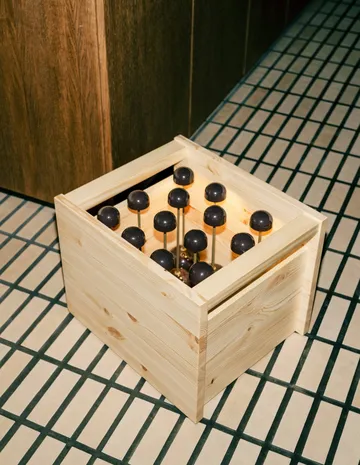 020 Koppa Crate oppbevaringsboks - Oljevokset furu, large 38x43x36 cm - Vaarnii