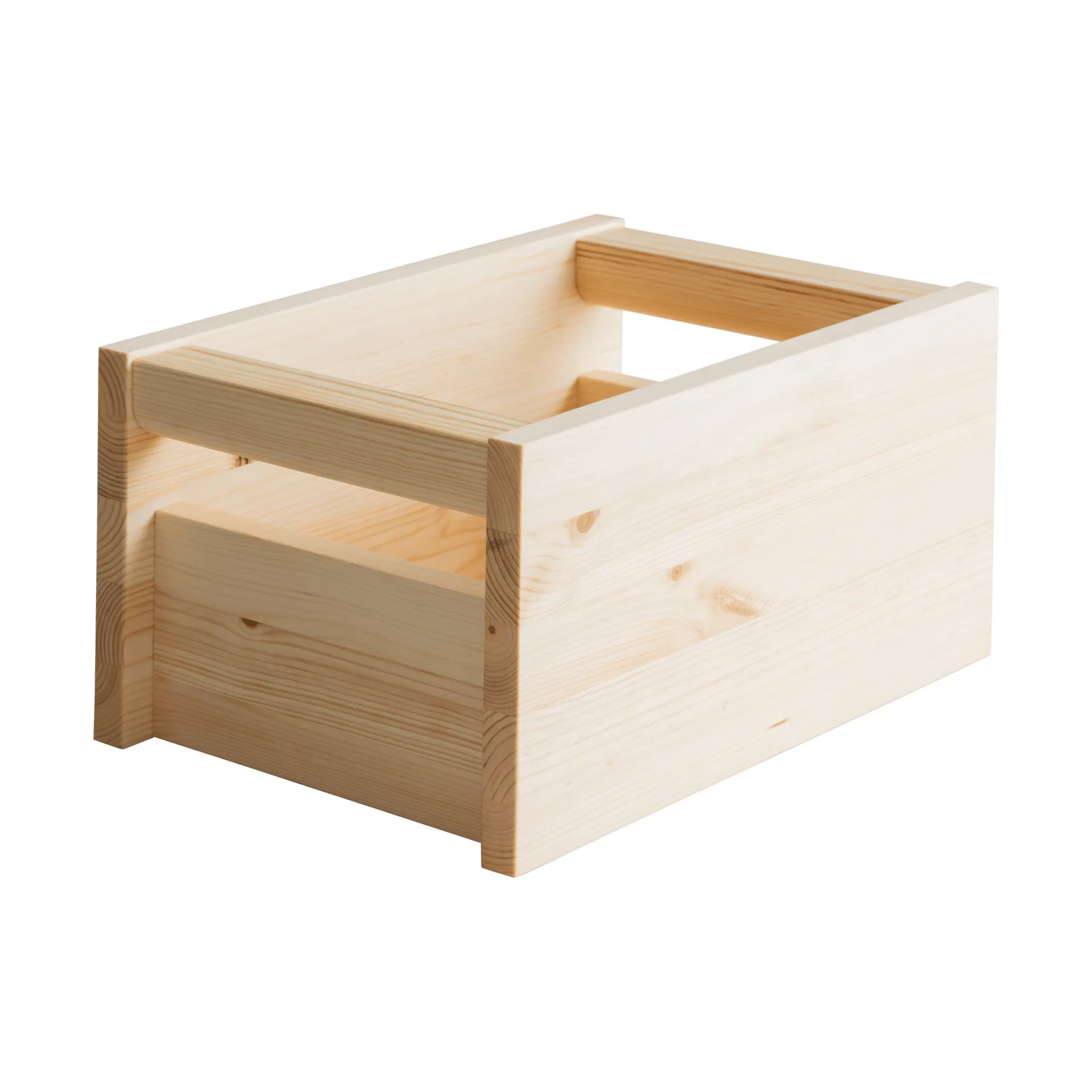 020 Koppa Crate oppbevaringsboks, Oljevokset furu, small 29x43x22 cm Vaarnii
