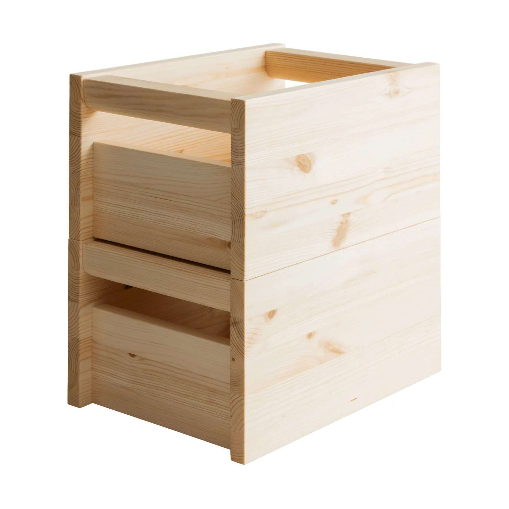 020 Koppa Crate oppbevaringsboks, Oljevokset furu, small 29x43x22 cm Vaarnii