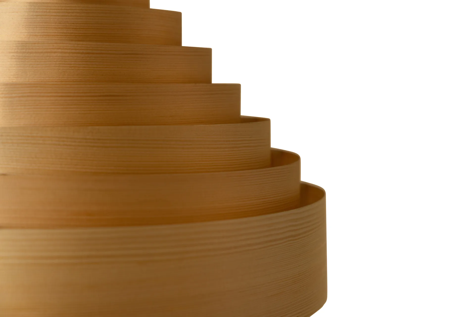 1001 Hans Pendant pendel, Matt oljevokset furu, Ø38 cm Vaarnii