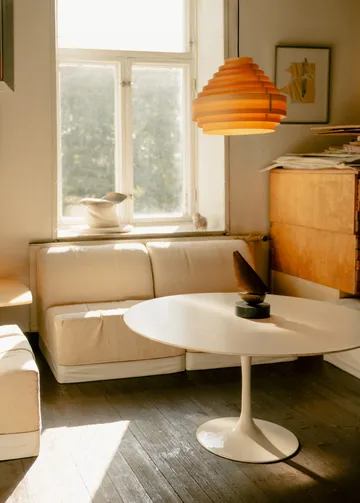 1001 Hans Pendant pendel - Matt oljevokset furu, Ø38 cm - Vaarnii