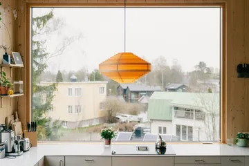 1003 Hans Pendant pendel - Matt oljevokset furu, Ø60 cm - Vaarnii