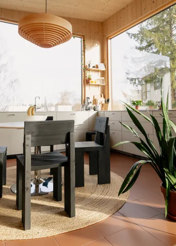 1003 Hans Pendant pendel - Matt oljevokset furu, Ø60 cm - Vaarnii