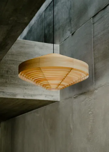 1003 Hans Pendant pendel - Matt oljevokset furu, XL Ø90 cm - Vaarnii