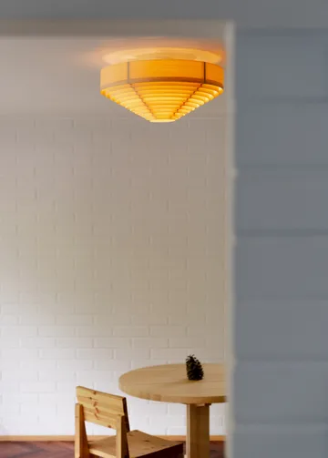 1005 Hans Ceiling Light plafond - Matt oljevokset furu, Ø42 cm - Vaarnii