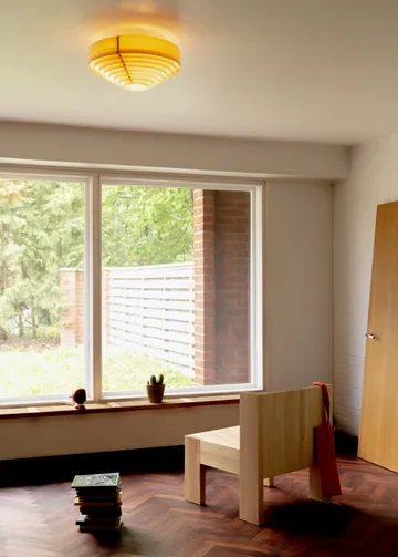 1005 Hans Ceiling Light plafond - Matt oljevokset furu, Ø42 cm - Vaarnii