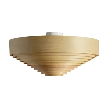 1005 Hans Ceiling Light plafond - Matt oljevokset furu, Ø55 cm - Vaarnii