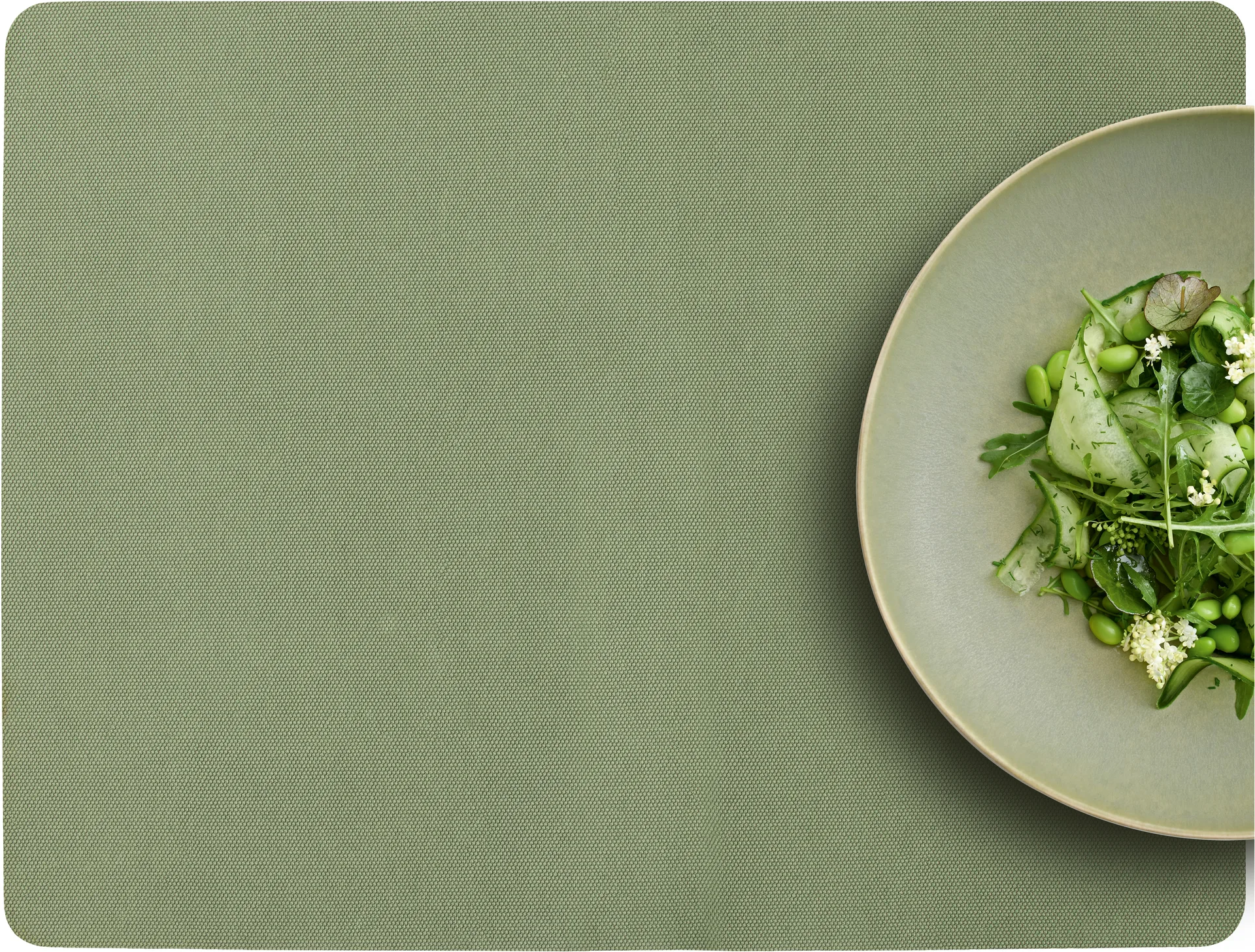 Shoku bordbrikke 35x46 cm 4-pack, Pure Green Villa Collection