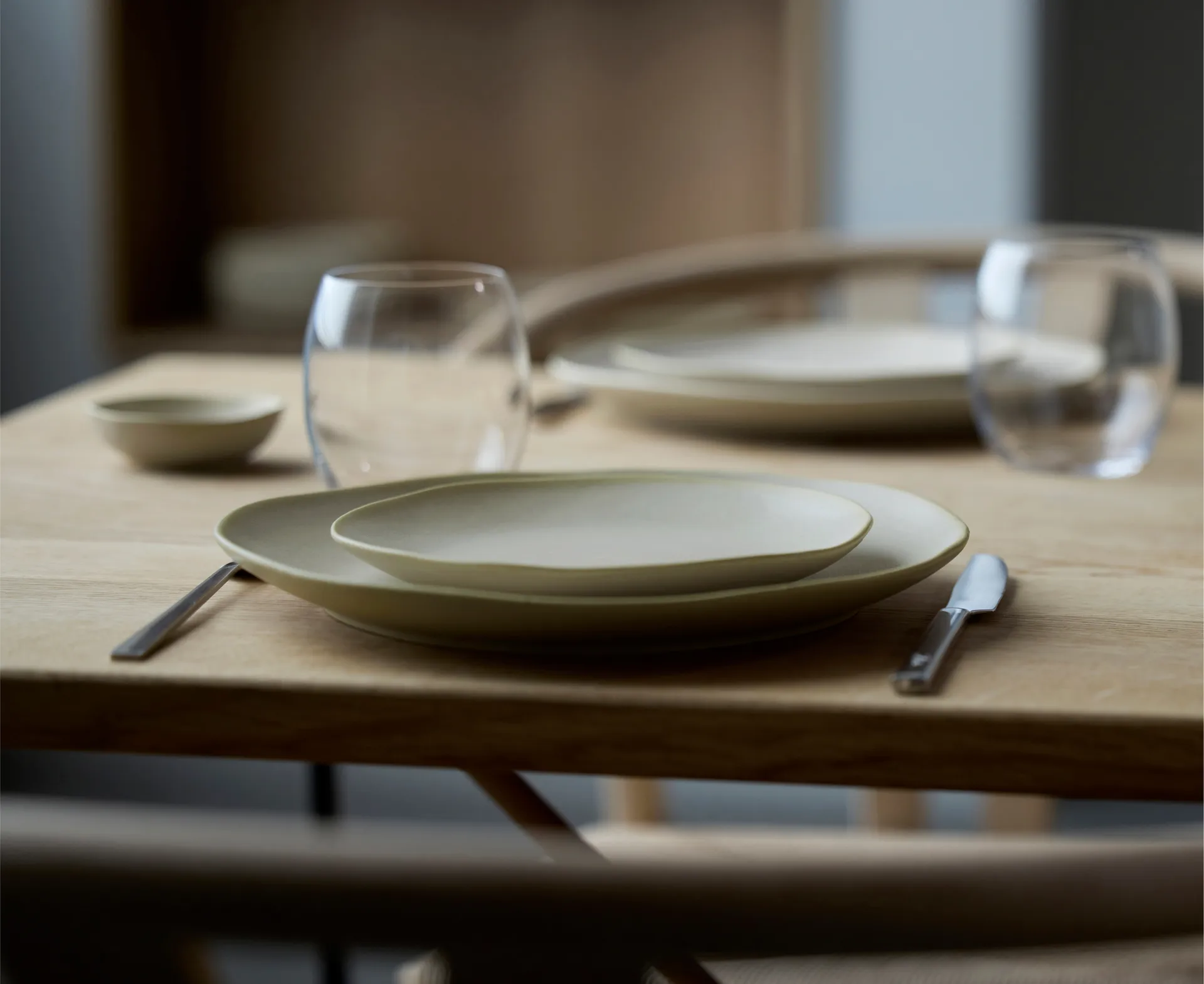 Shoku tallerken Ø20 cm, Warm Brown Villa Collection