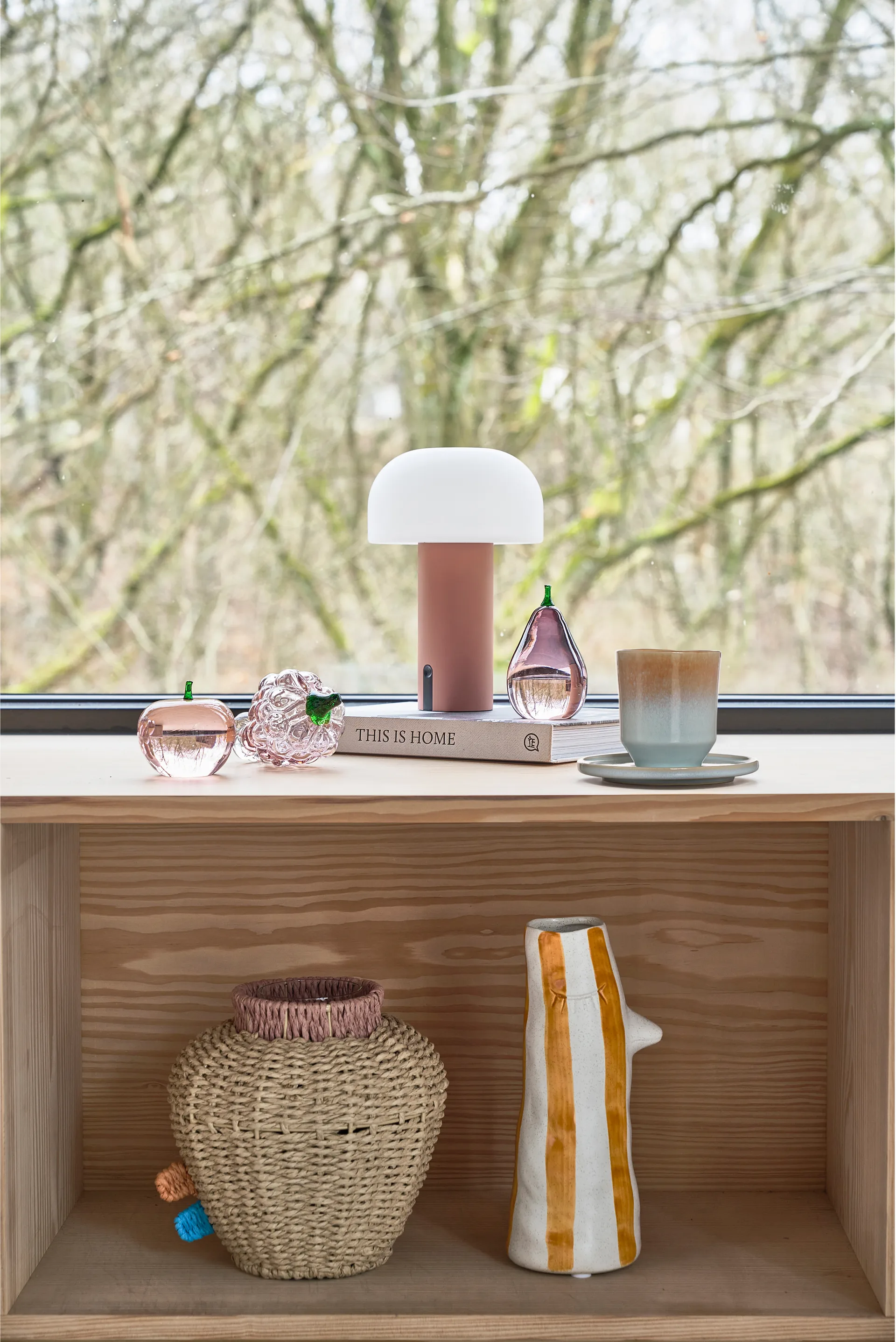 Styles kopp 18 cl 2-pk, Blue-amber Villa Collection