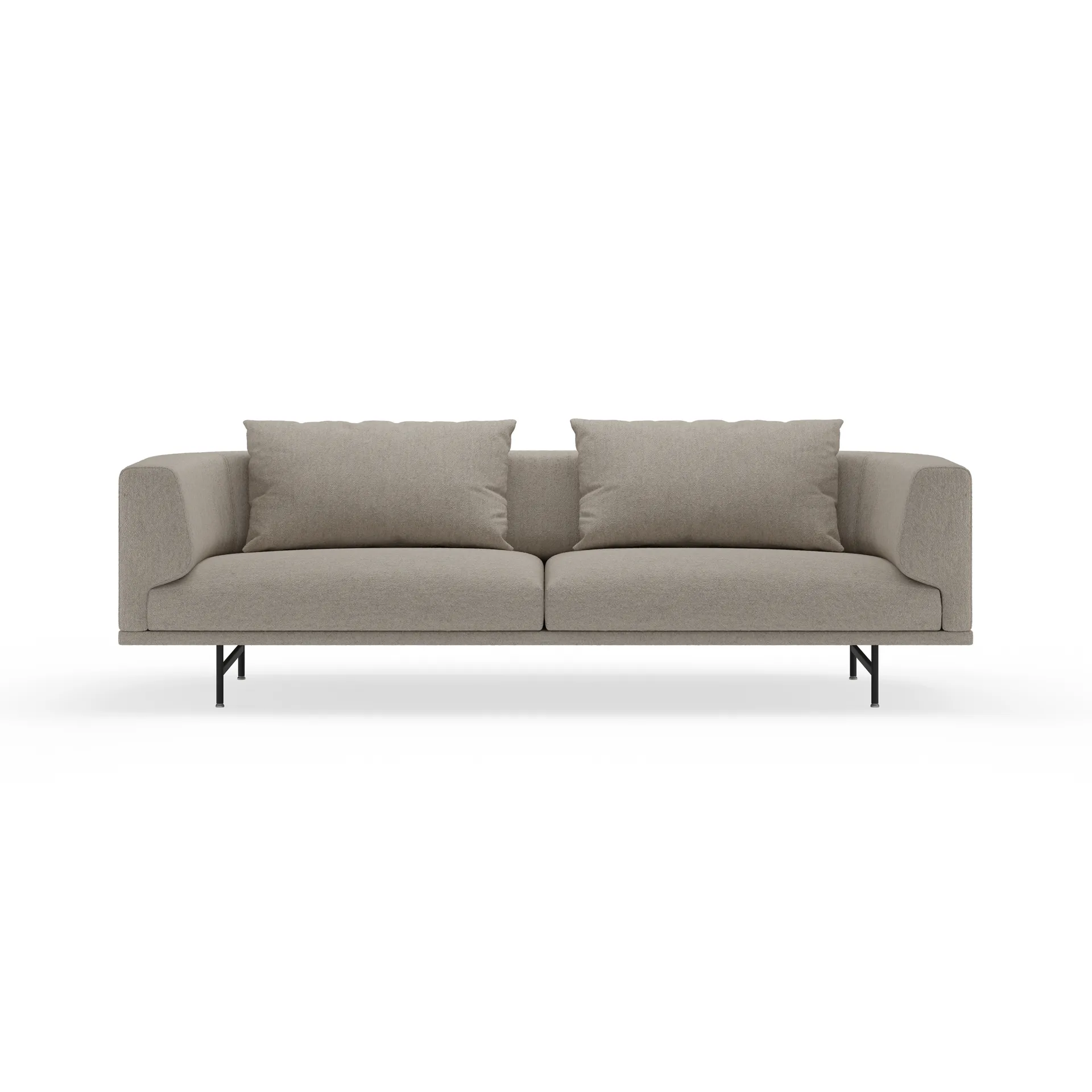 Chimney 3-seters sofa, Soprano 03 Light grey Vipp