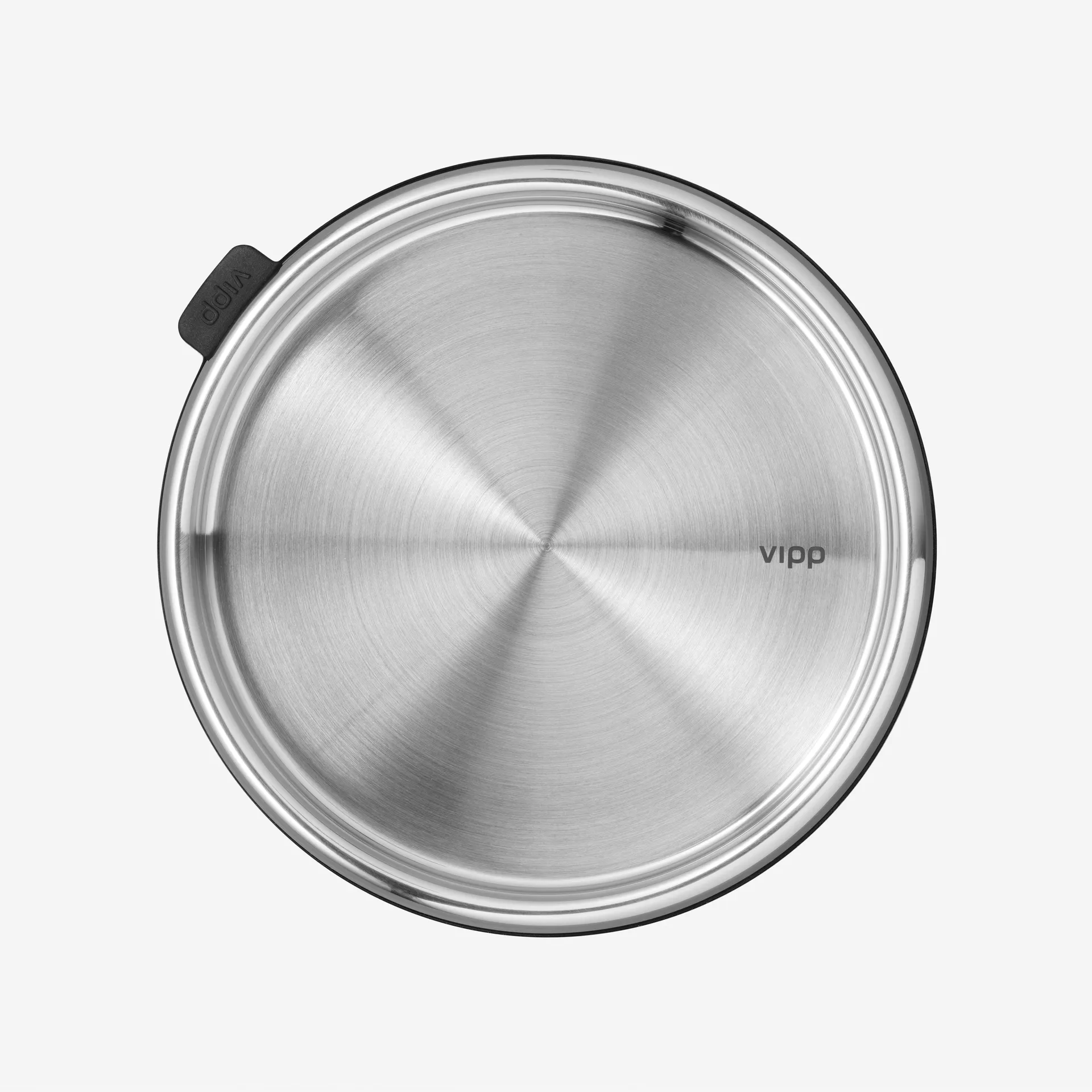 Vipp10 oppbevaringsboks Ø12 cm, Svart Vipp
