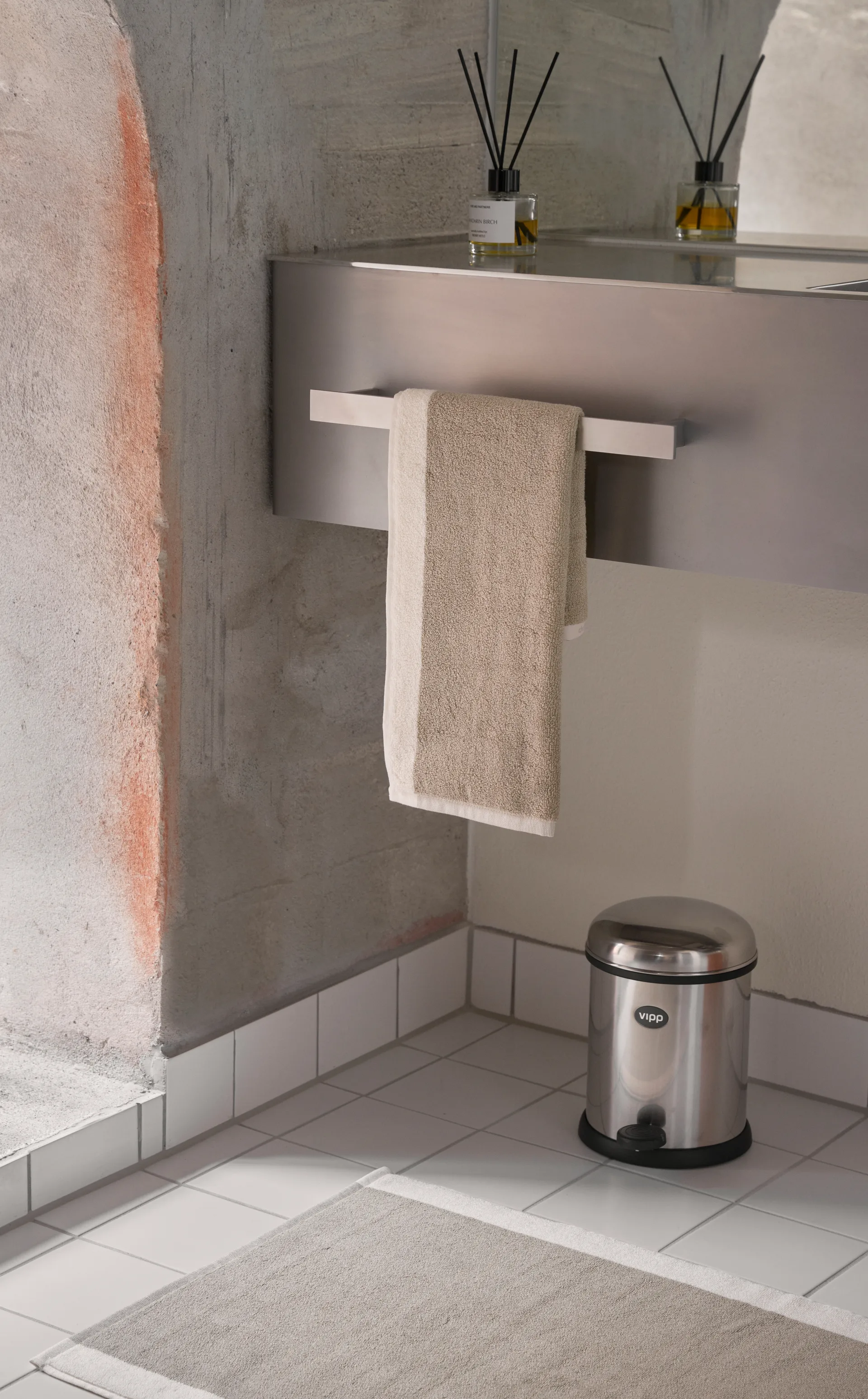 Vipp101 baderomsmatte, Khaki, 50x70 cm Vipp