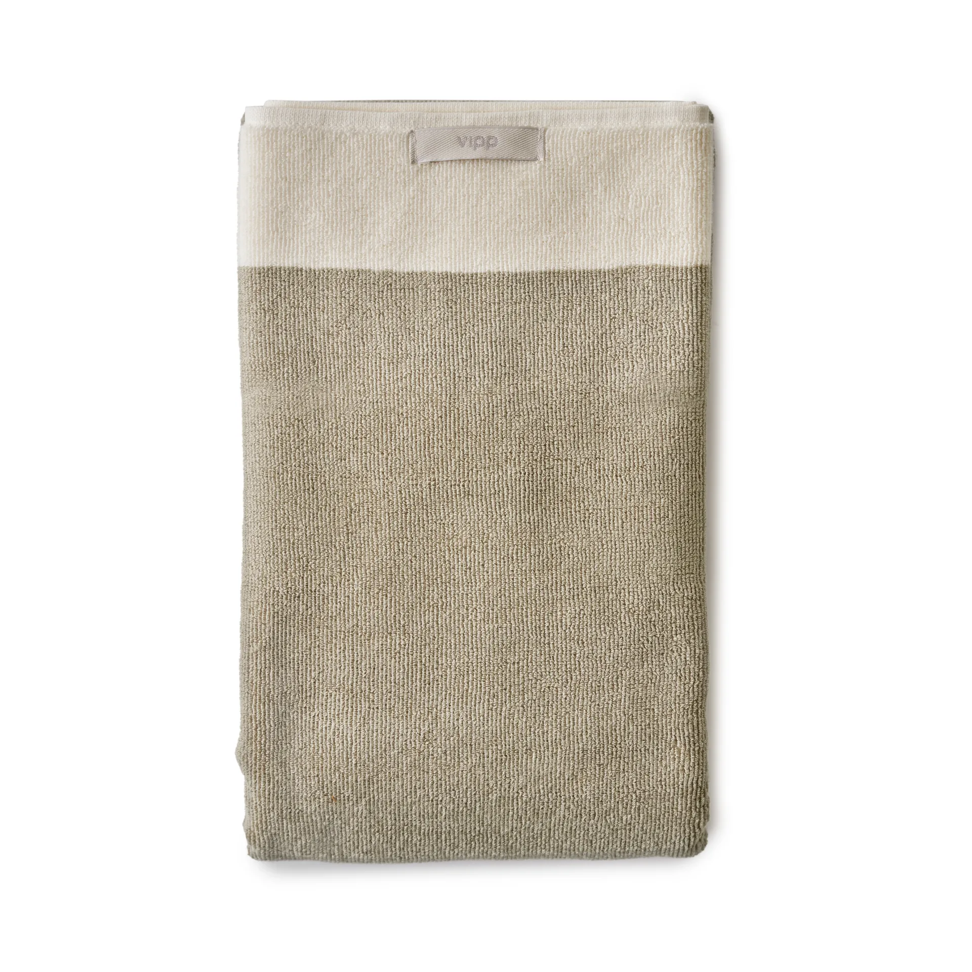Vipp105 strandhåndkle, Khaki, 100x180 cm Vipp