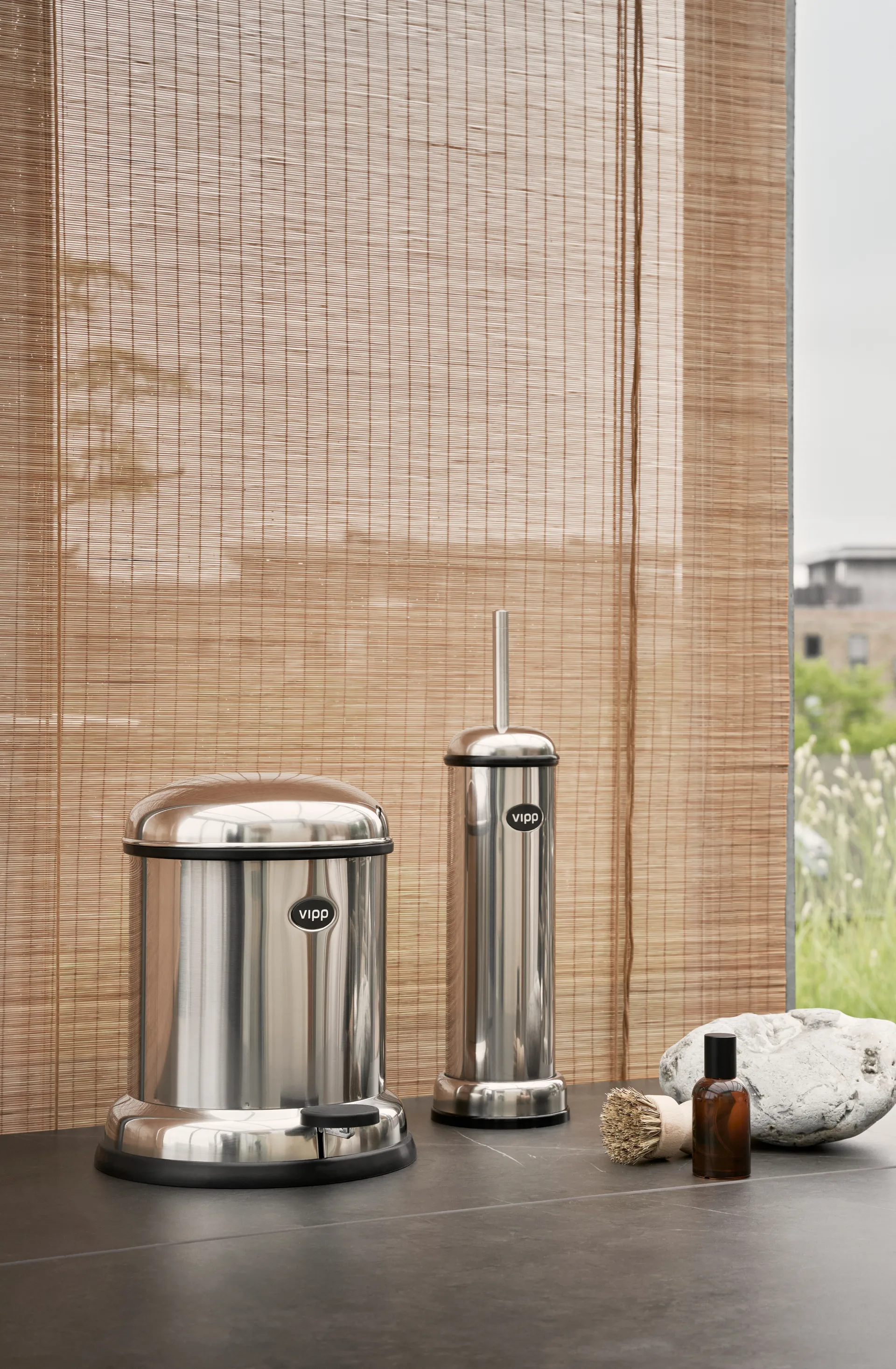 Vipp11 toalettbørste, Rustfritt stål Vipp