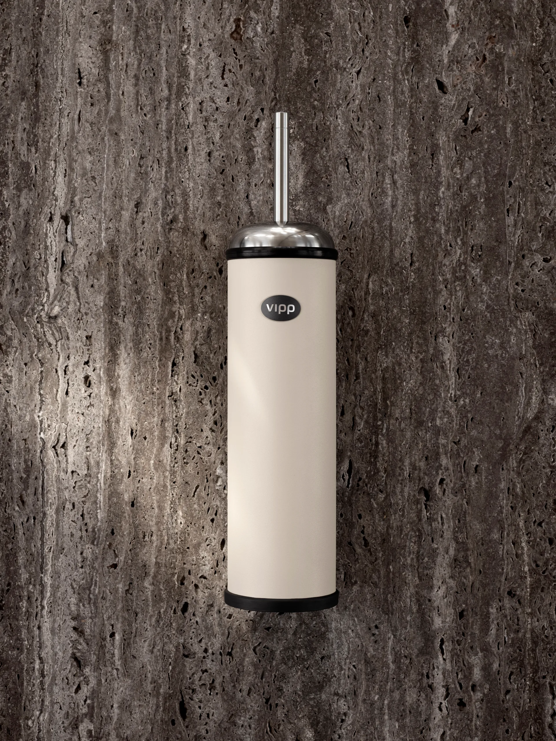 Vipp11 toalettbørste vegg, Beige Vipp