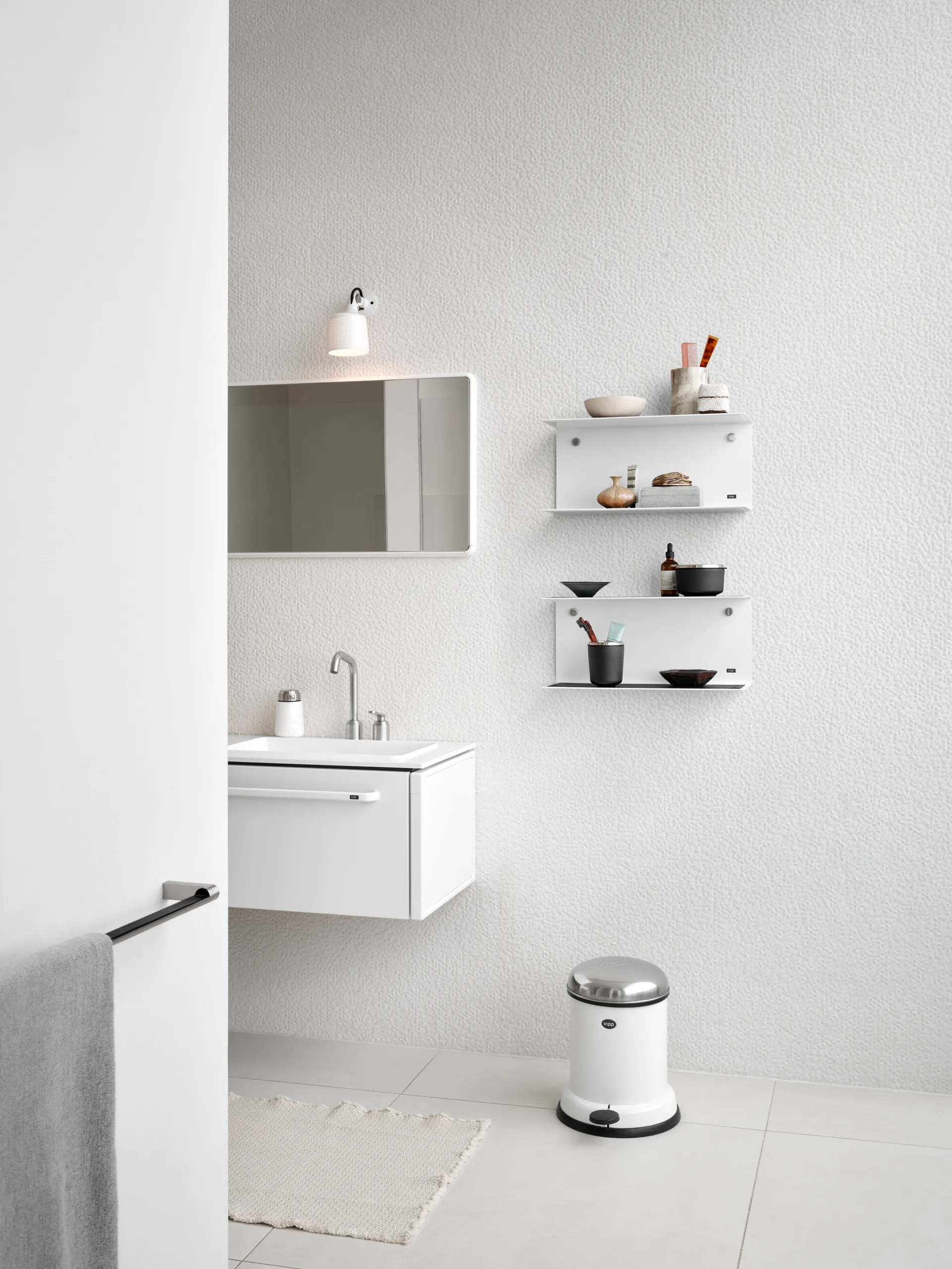 Vipp13 pedalhink 4 l, Hvit Vipp