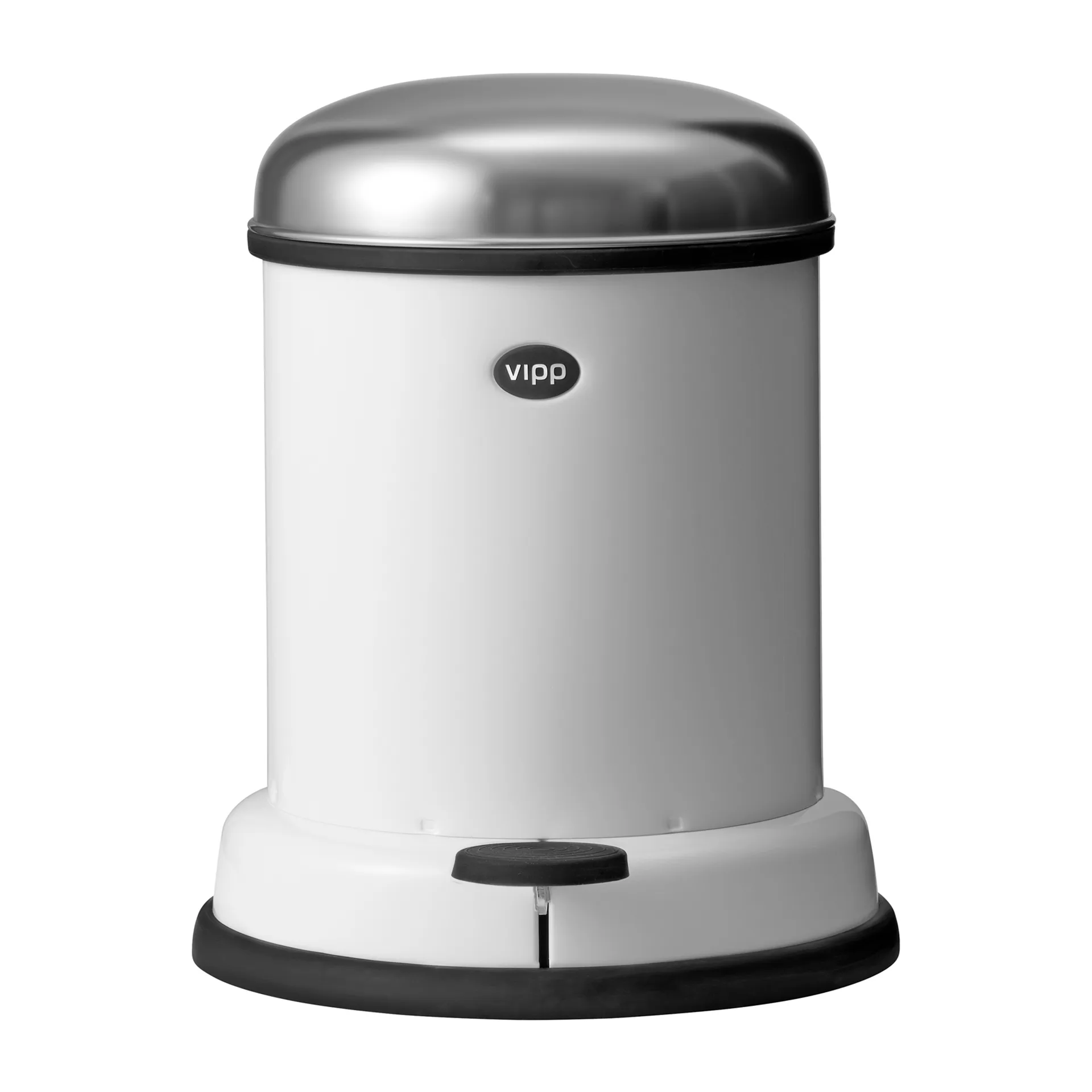 Vipp14 pedalbøtte 8 l, Hvit Vipp