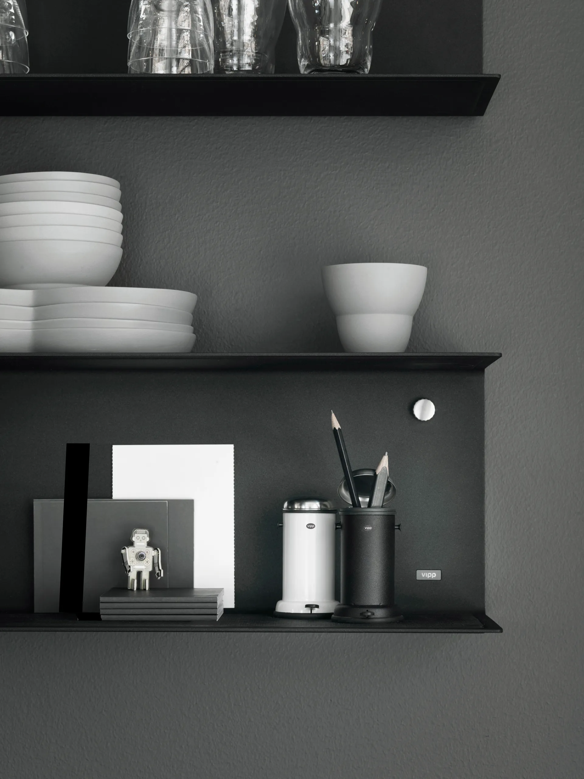 Vipp15 miniatyr 10,9 cm, Hvit Vipp