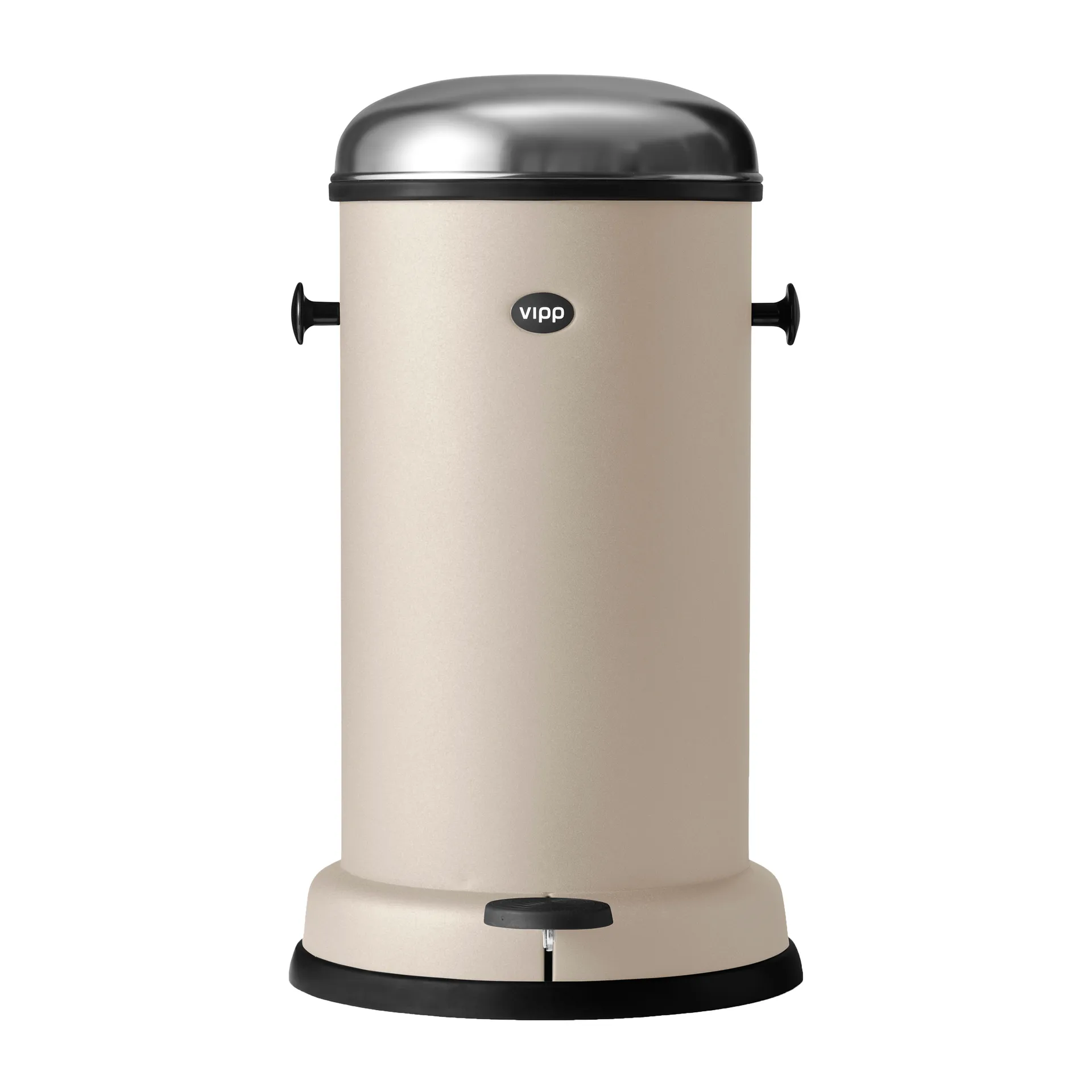 Vipp15 pedalbøtte 14 l, Beige Vipp
