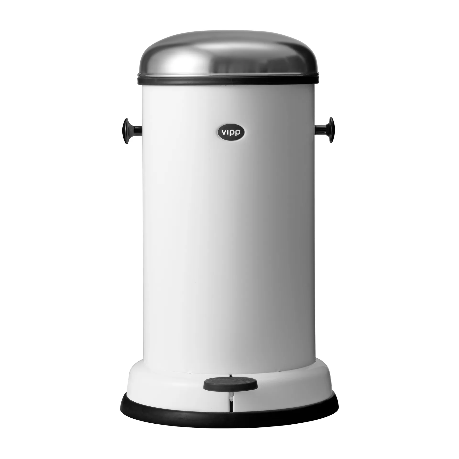 Vipp15 pedalbøtte 14 l, Hvit Vipp