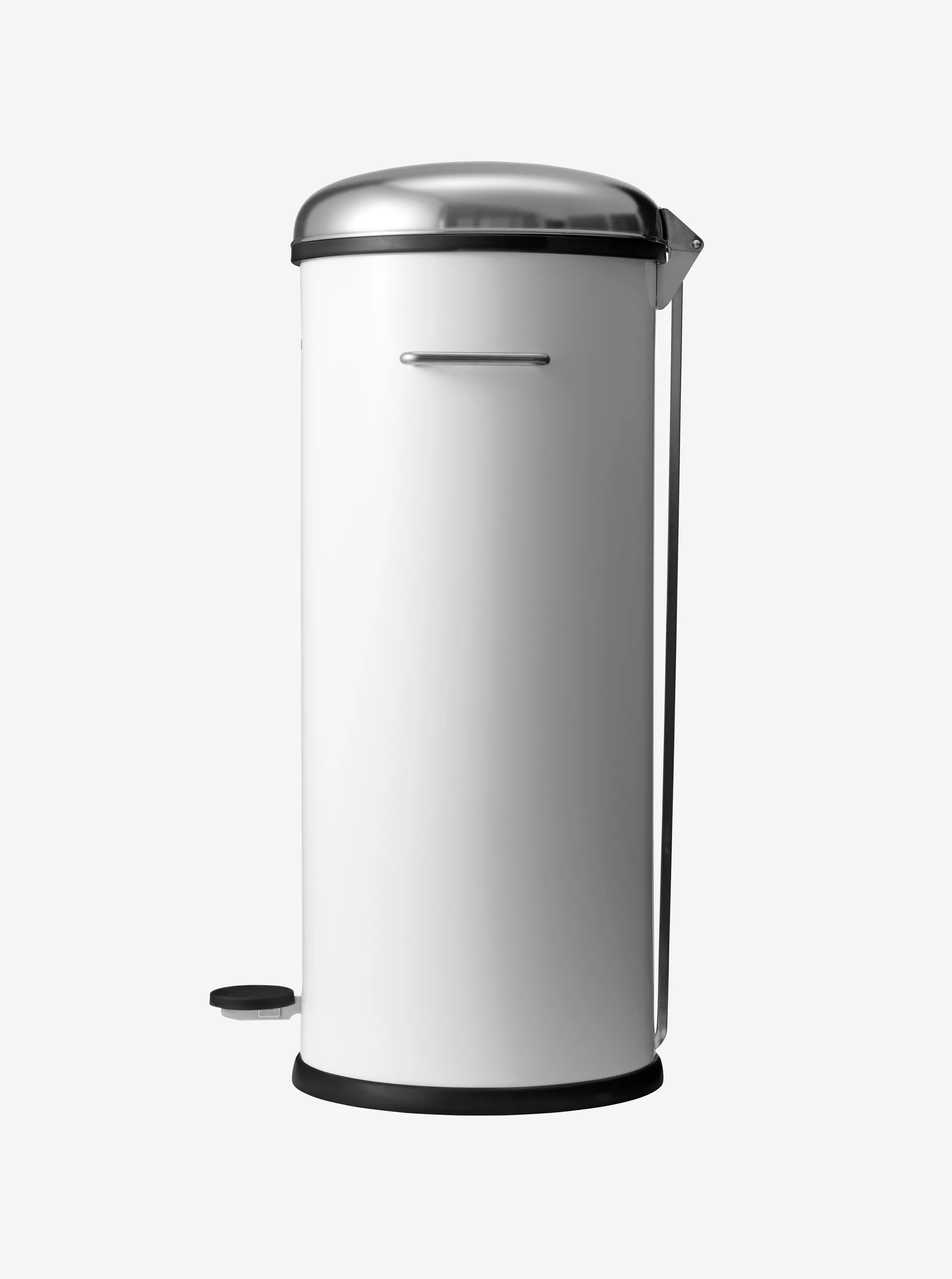 Vipp17 pedalbøtte 30 l, Hvit Vipp