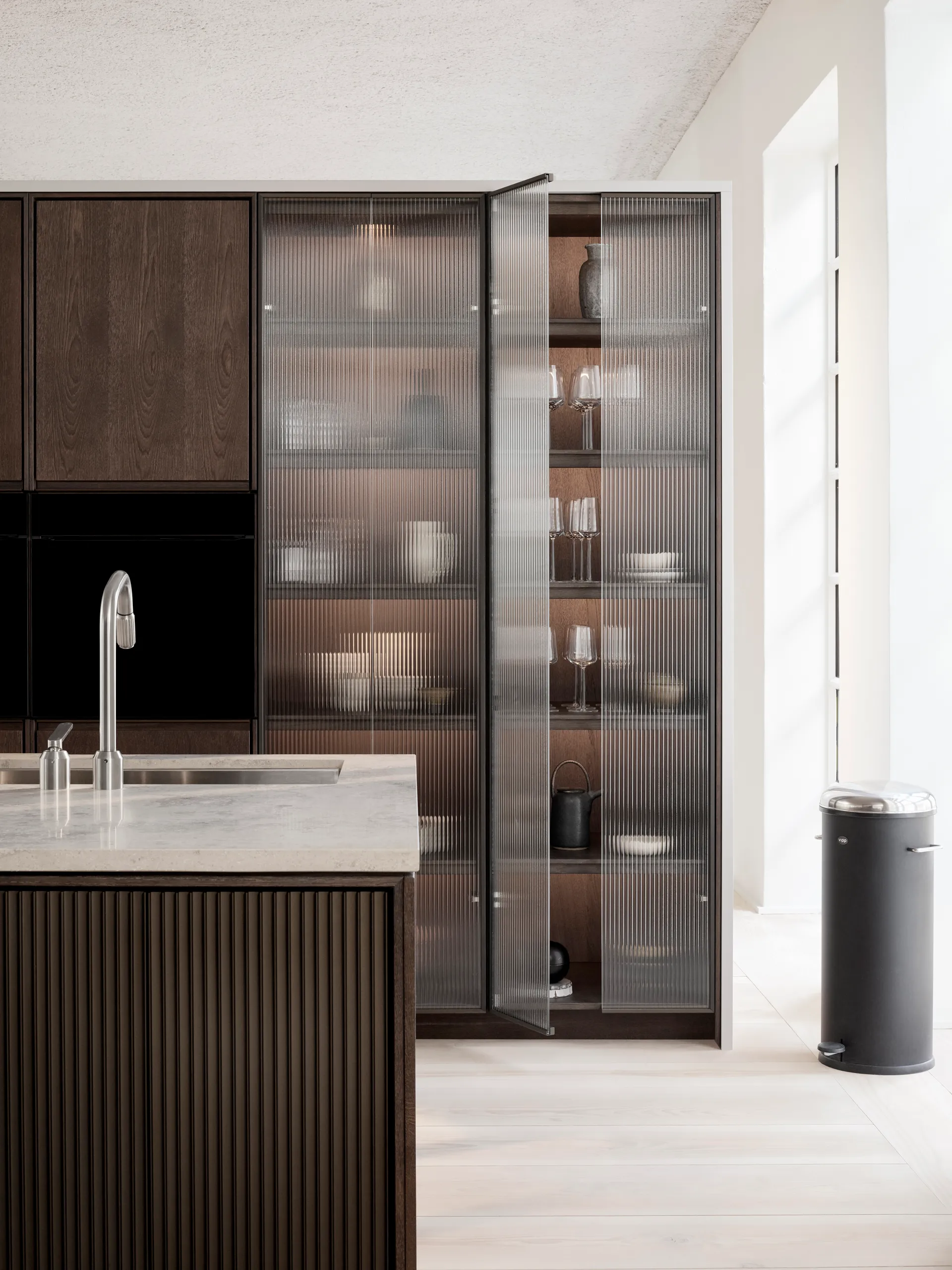 Vipp17 pedalbøtte 30 l, Svart Vipp