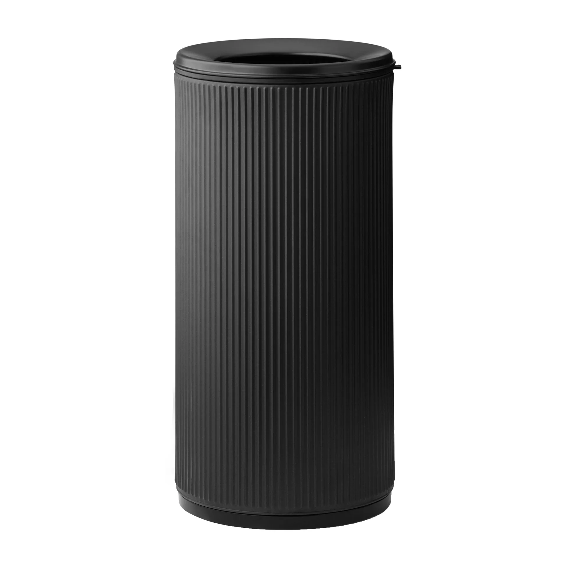 Vipp18 papirkurv med kant 22 l, Svart Vipp