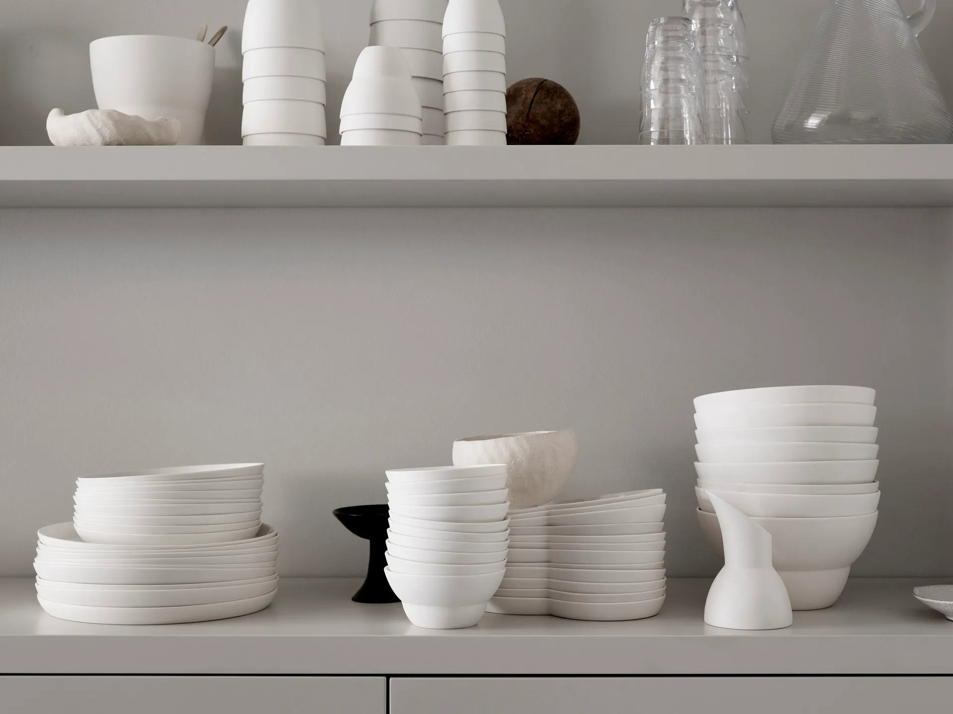 Vipp214 tallerken brunch 16x24 cm 2-pakning, Hvit Vipp