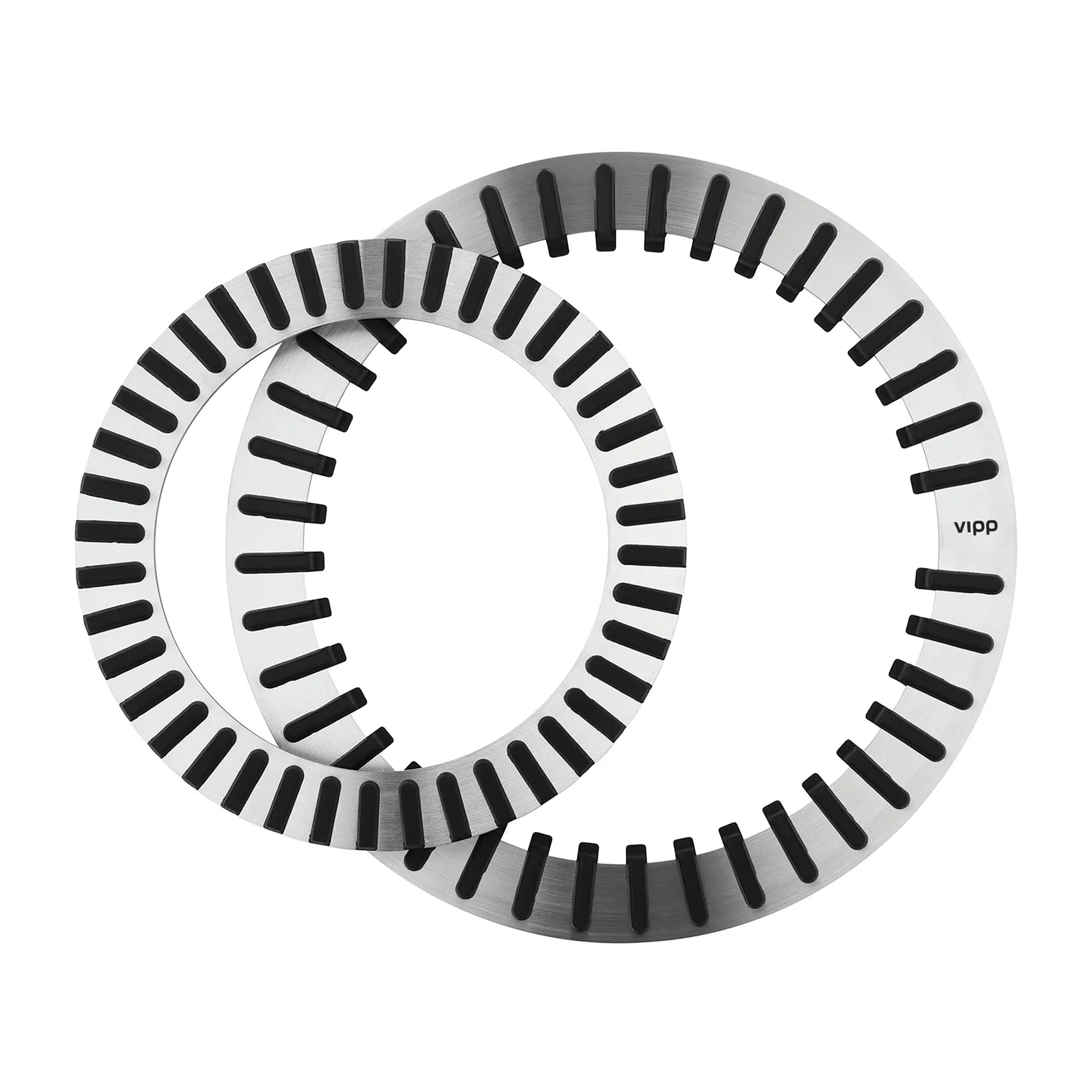 Vipp268 gryteunderlag 2-pakning, Rustfritt stål Vipp