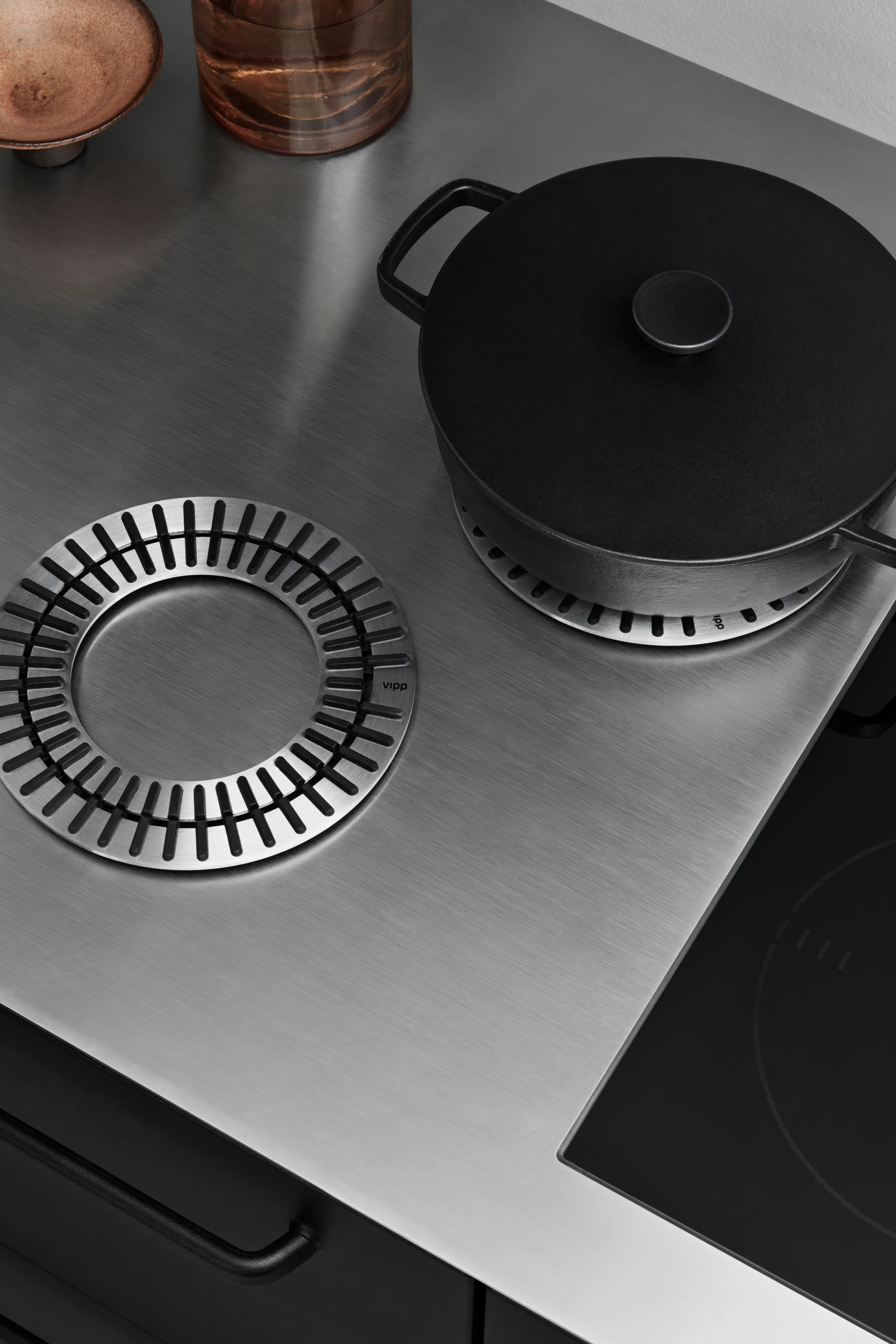 Vipp268 gryteunderlag 2-pakning, Rustfritt stål Vipp