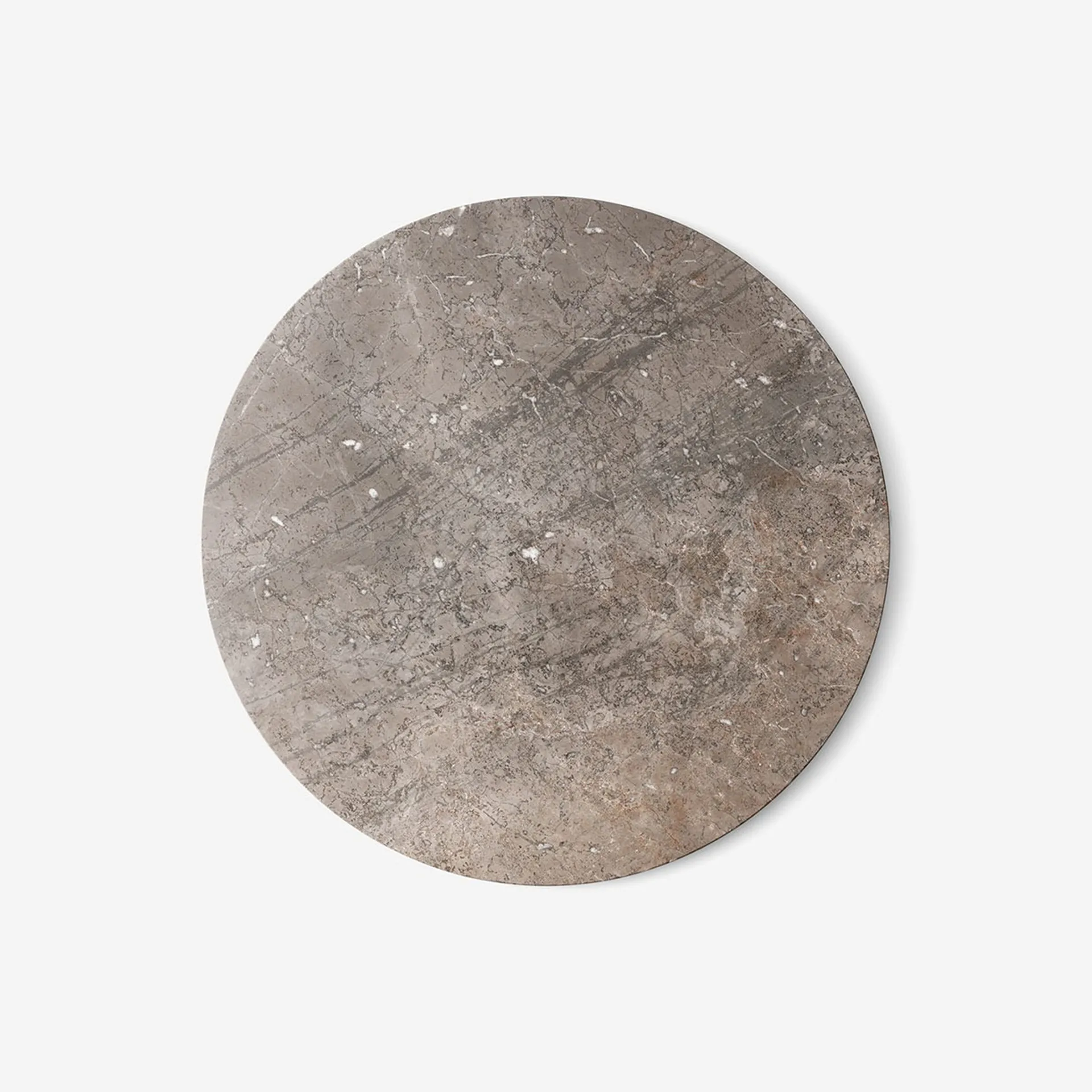 Vipp423 sofabord marmor Ø60x40,5 cm, Grey Vipp