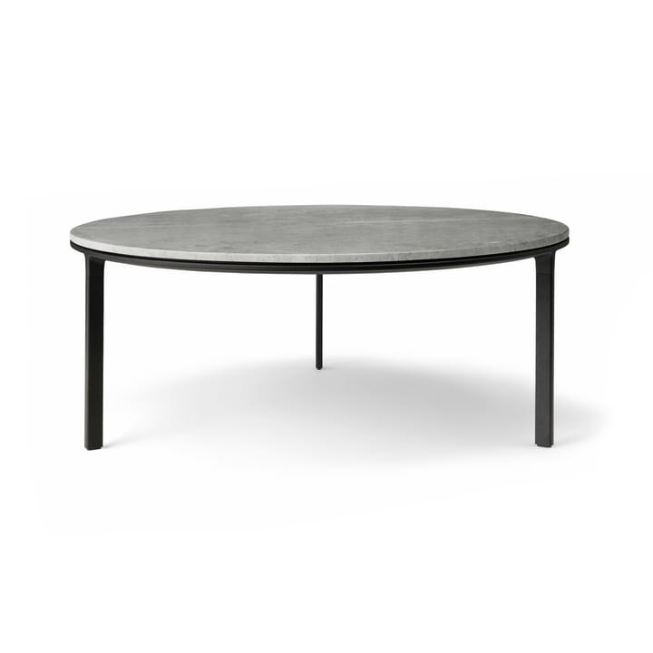 Vipp425 sofabord marmor Ø90x35,5 cm, Sky grey Vipp