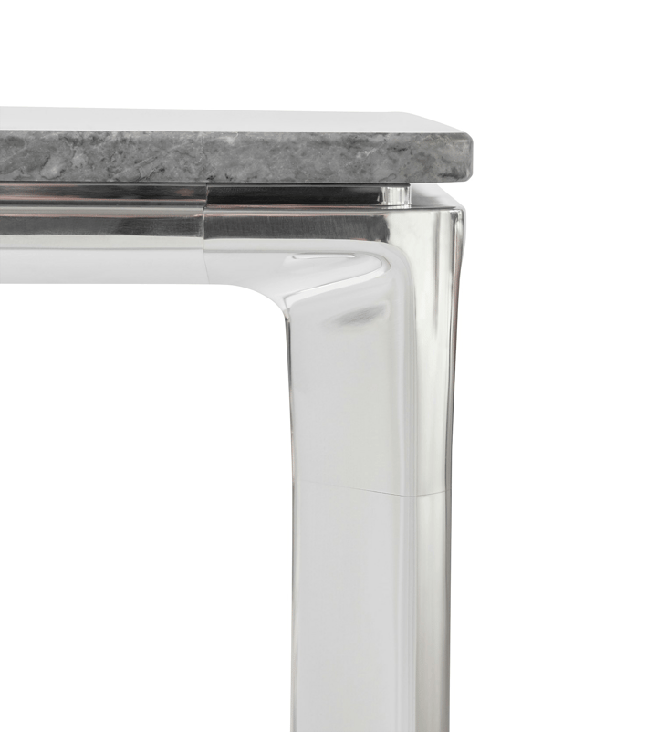 Vipp430 Studio Desk skrivebord 60x125 cm, Ocean grey marble Vipp