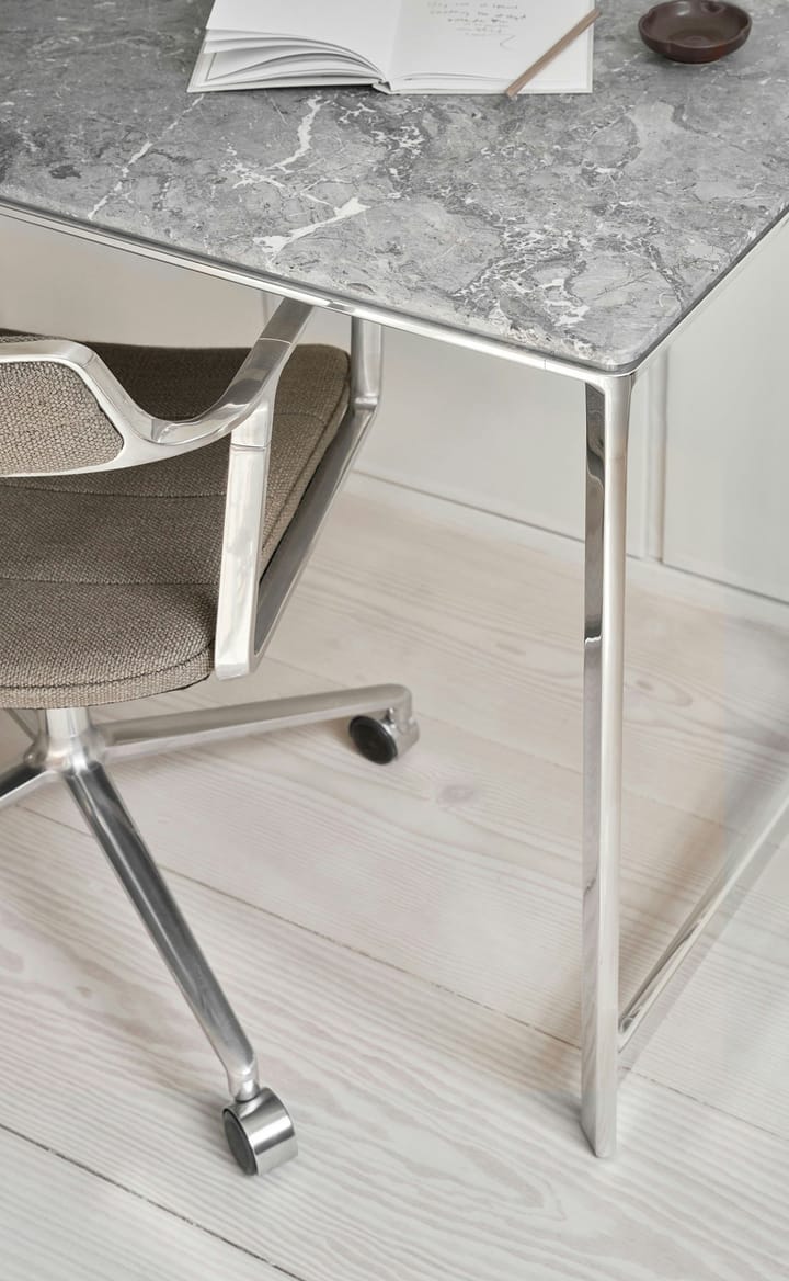Vipp430 Studio Desk skrivebord 60x125 cm, Ocean grey marble Vipp