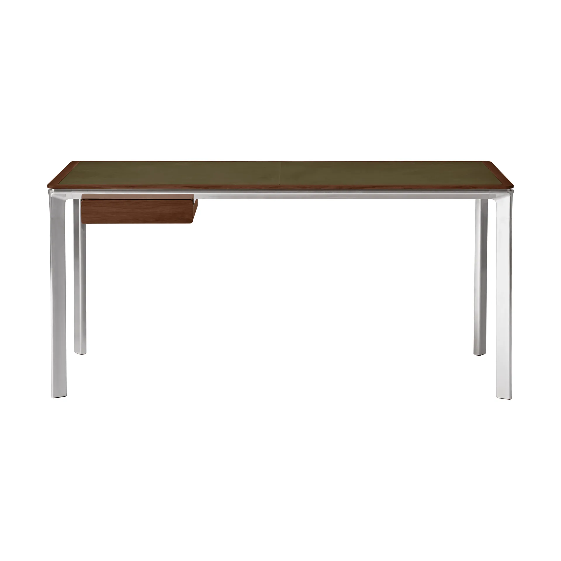 Vipp432 skrivebord, Bosco leather-walnut Vipp