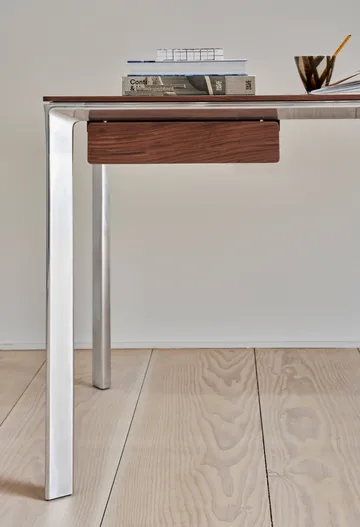 Vipp432 skrivebord - Bosco leather-walnut - Vipp