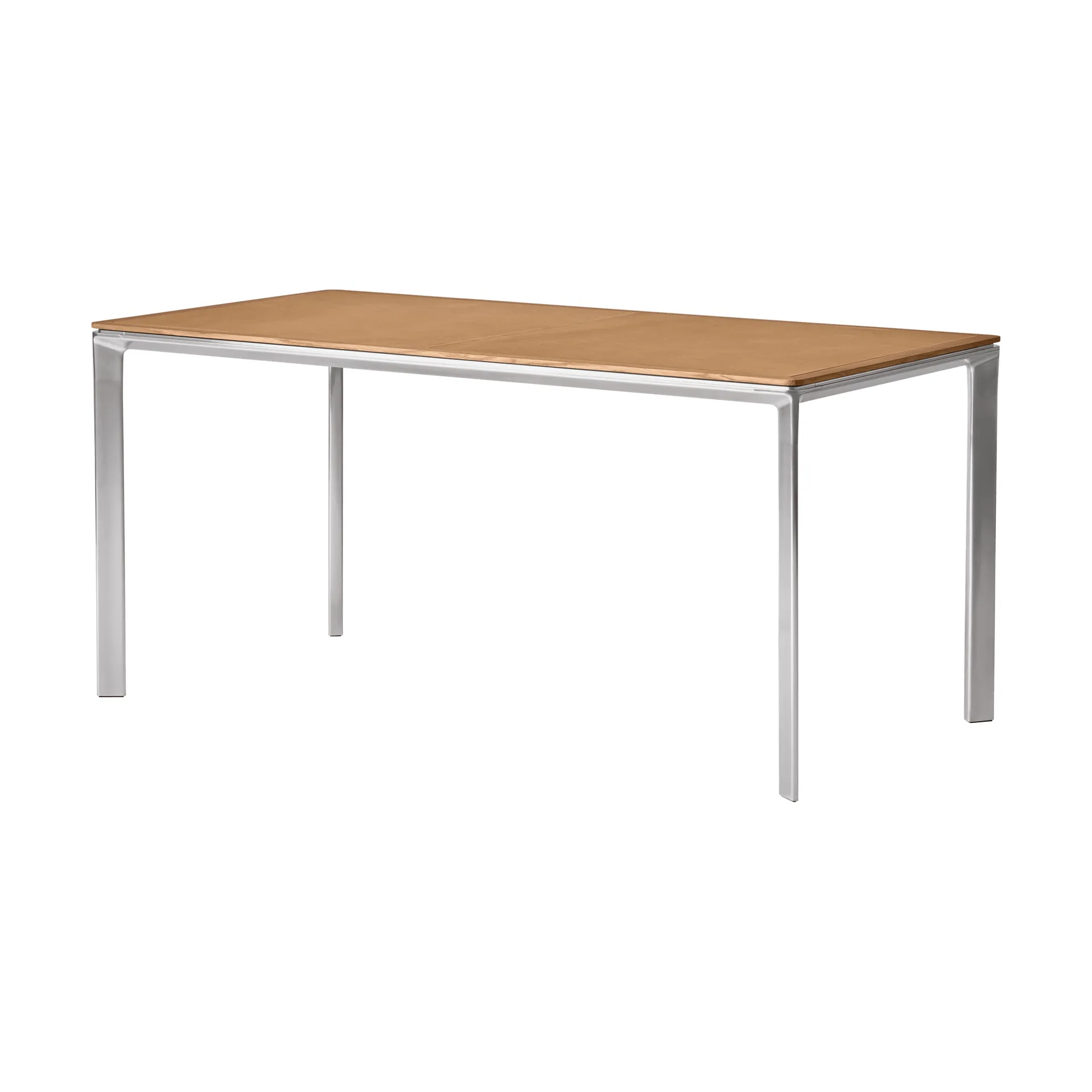 Vipp432 skrivebord, Camel leather-light oak Vipp