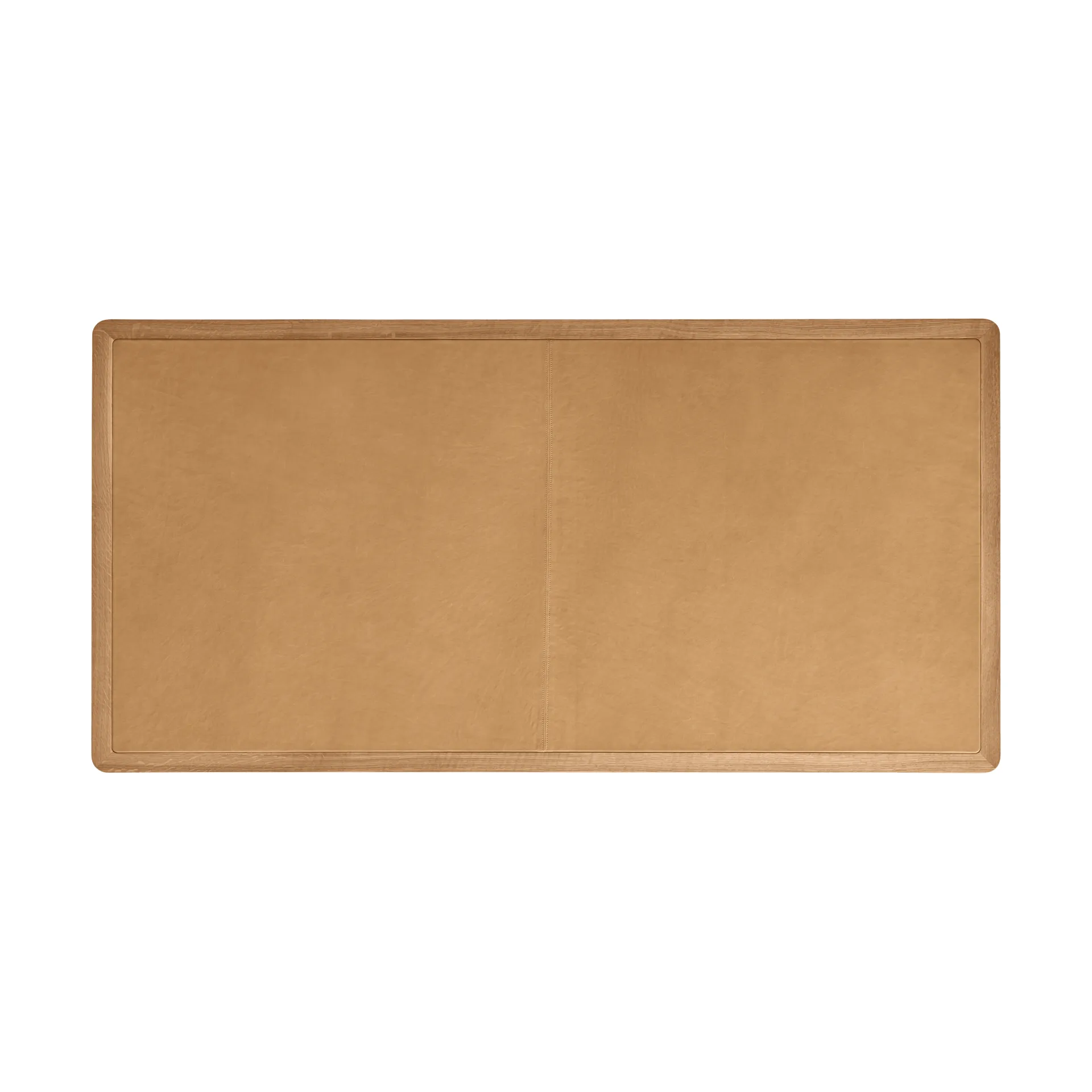 Vipp432 skrivebord, Camel leather-light oak Vipp