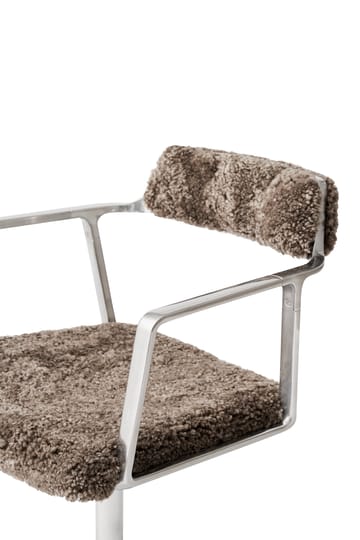 Vipp452 kontorstol curly limited edition - Brun saueskinn - Vipp
