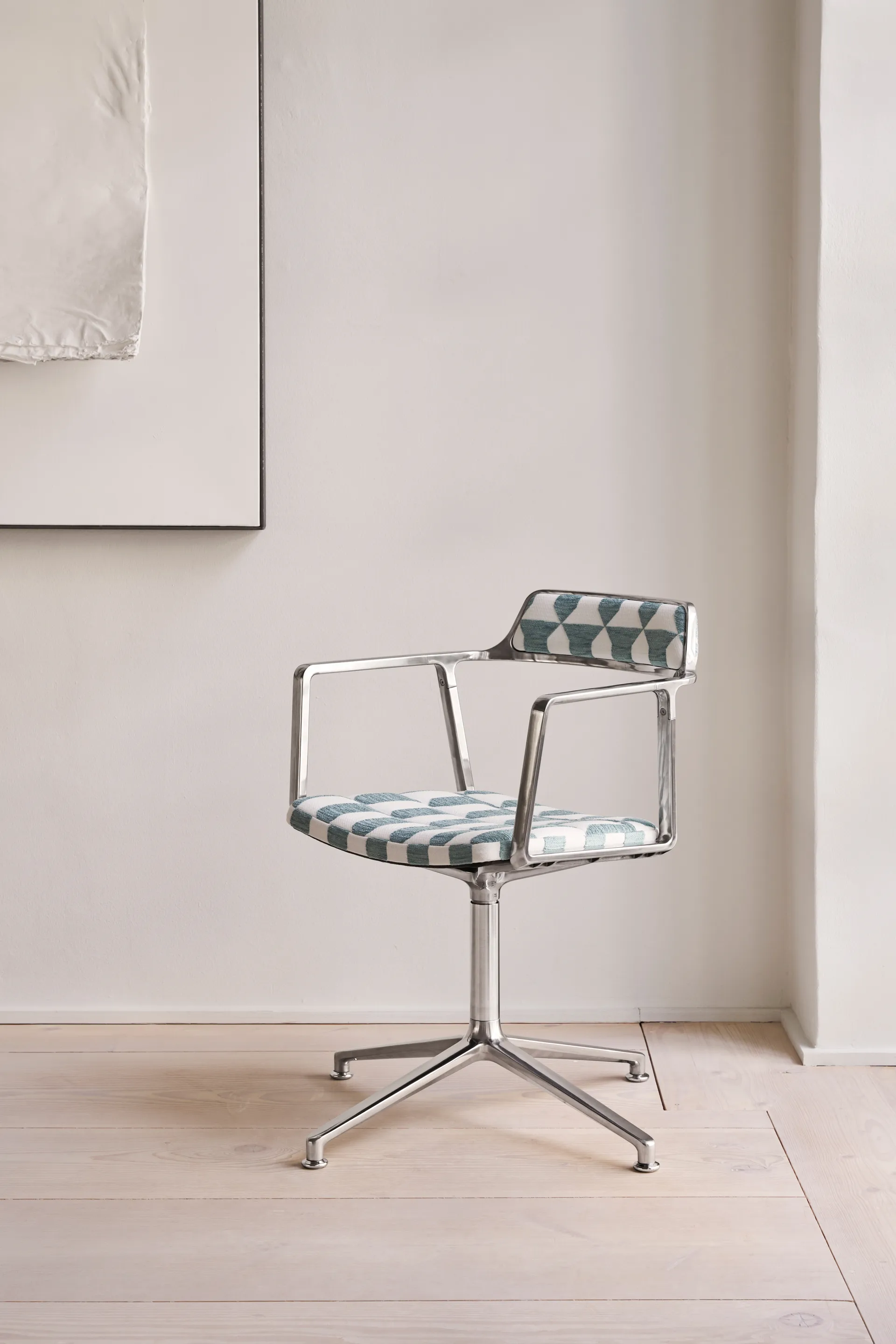 Vipp452 Swivel kontorstol Guesthouse Edition, Lagrasse France-pol. aluminium Vipp