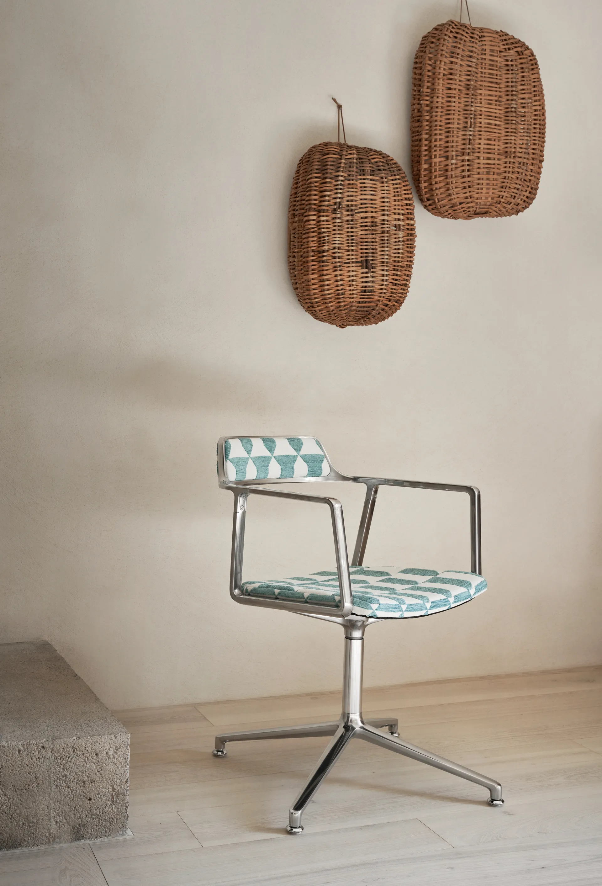 Vipp452 Swivel kontorstol Guesthouse Edition, Lagrasse France-pol. aluminium Vipp