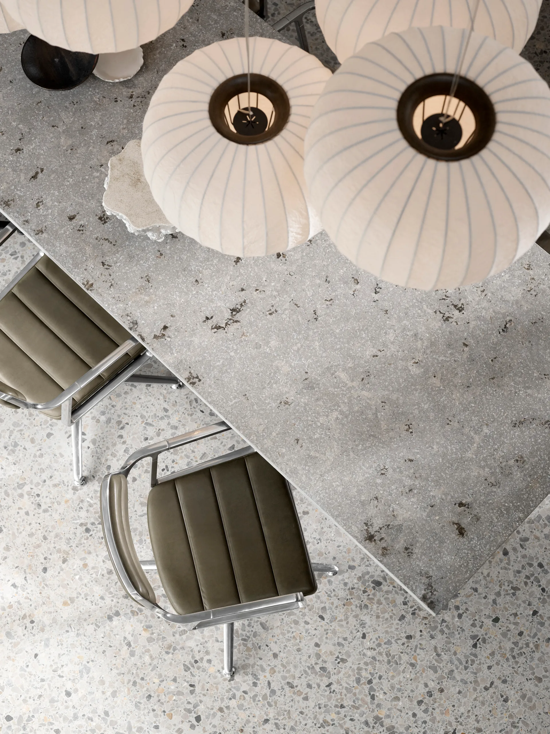 Vipp452 Swivel kontorstol, Pol. aluminium-bosco green Vipp