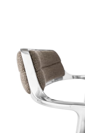 Vipp452 Swivel kontorstol - Pol. aluminium-dark sand - Vipp