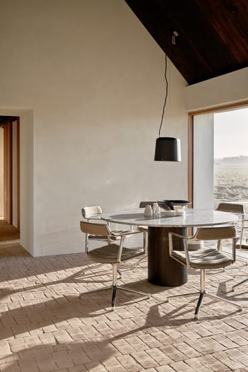 Vipp452 Swivel kontorstol - Pol. aluminium-dark sand - Vipp